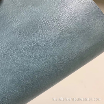 Kulit vintaj pu kulit sintetik untuk jaket